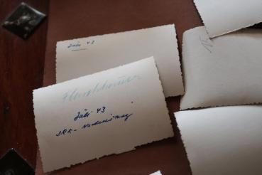 14 alte Fotos - Besuch DRK-Schwestern bei Einheit - Feier 1943